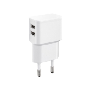 usb dviejų jungčių įkroviklis