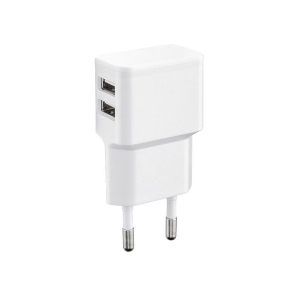 usb dviejų jungčių įkroviklis