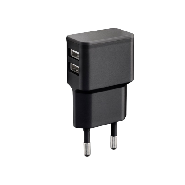 usb dviejų jungčių įkroviklis
